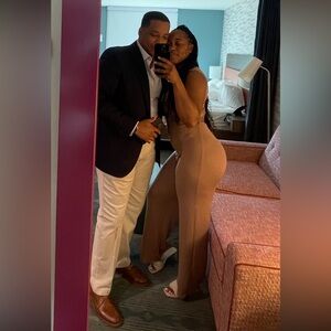 Tan Antistar Jumpsuit